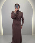 Rozan Abendkleid Braun