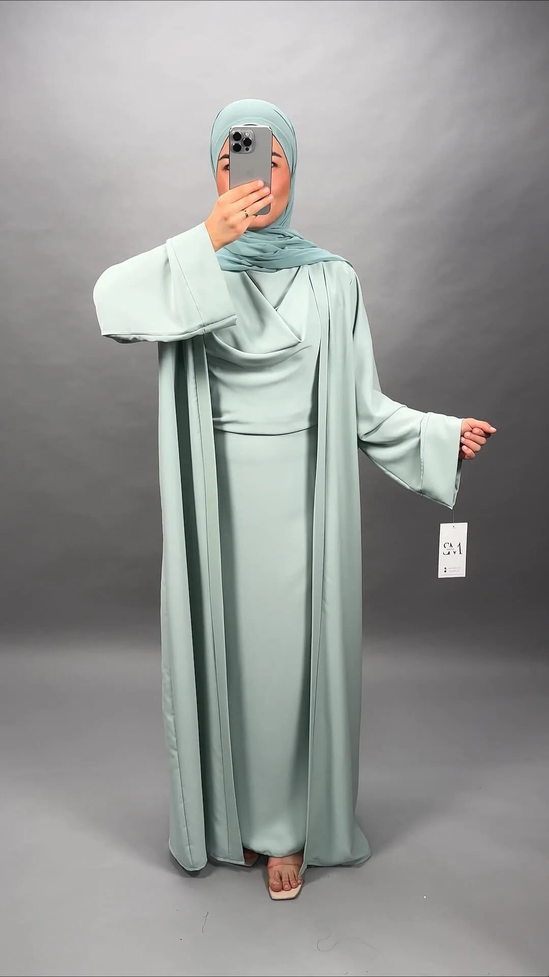 Sema Abaya Set Mint