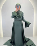 Tuana Abendkleid Khaki