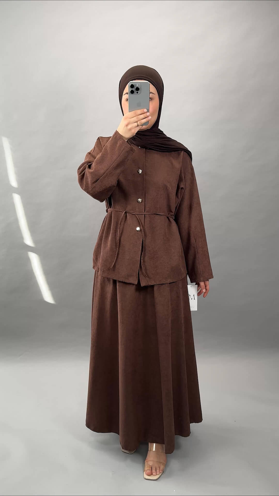 Aley Zweiteiler Braun