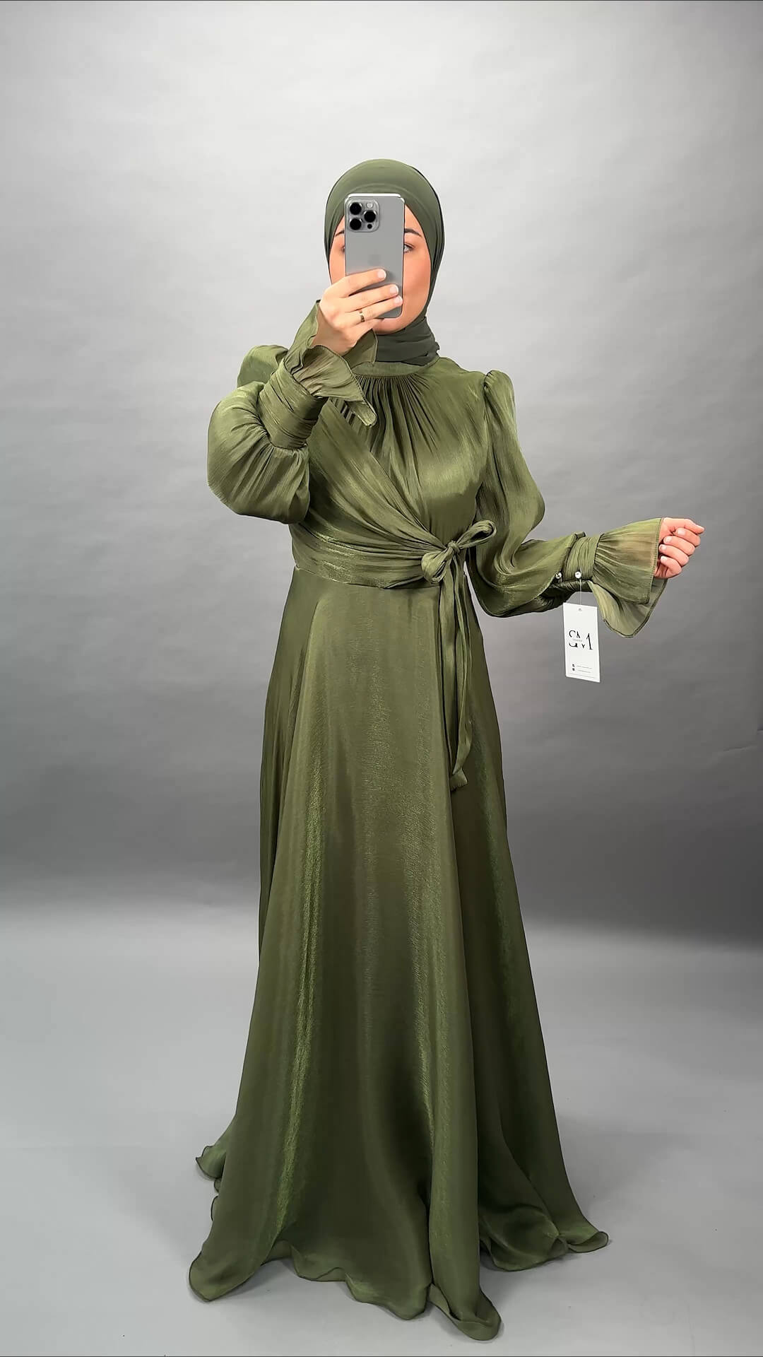 Aren Robe de soirée Vert