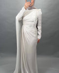 Arya Robe de Soirée Beige