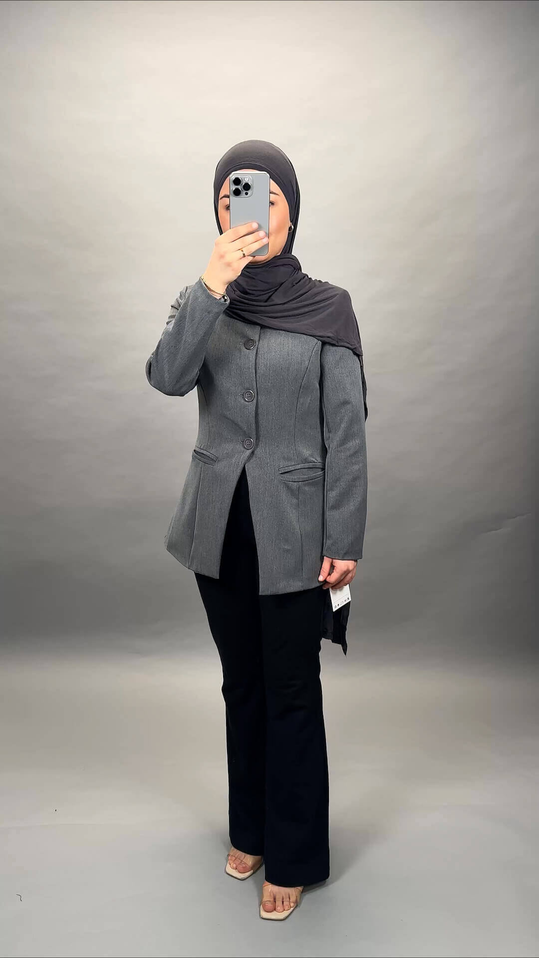 Nisa Blazer Gray