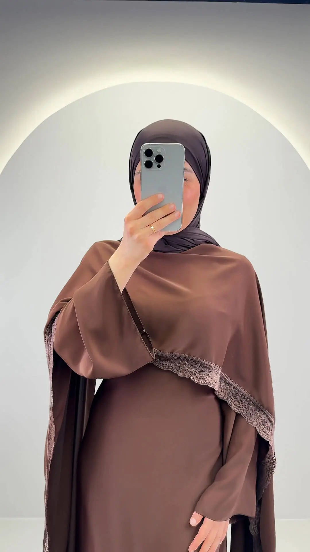 Gizi Abendkleid Braun