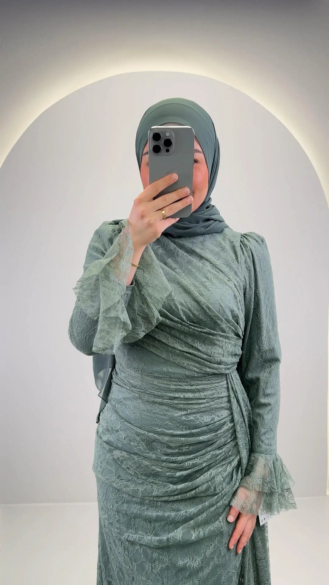 Eliza Abendkleid Khaki