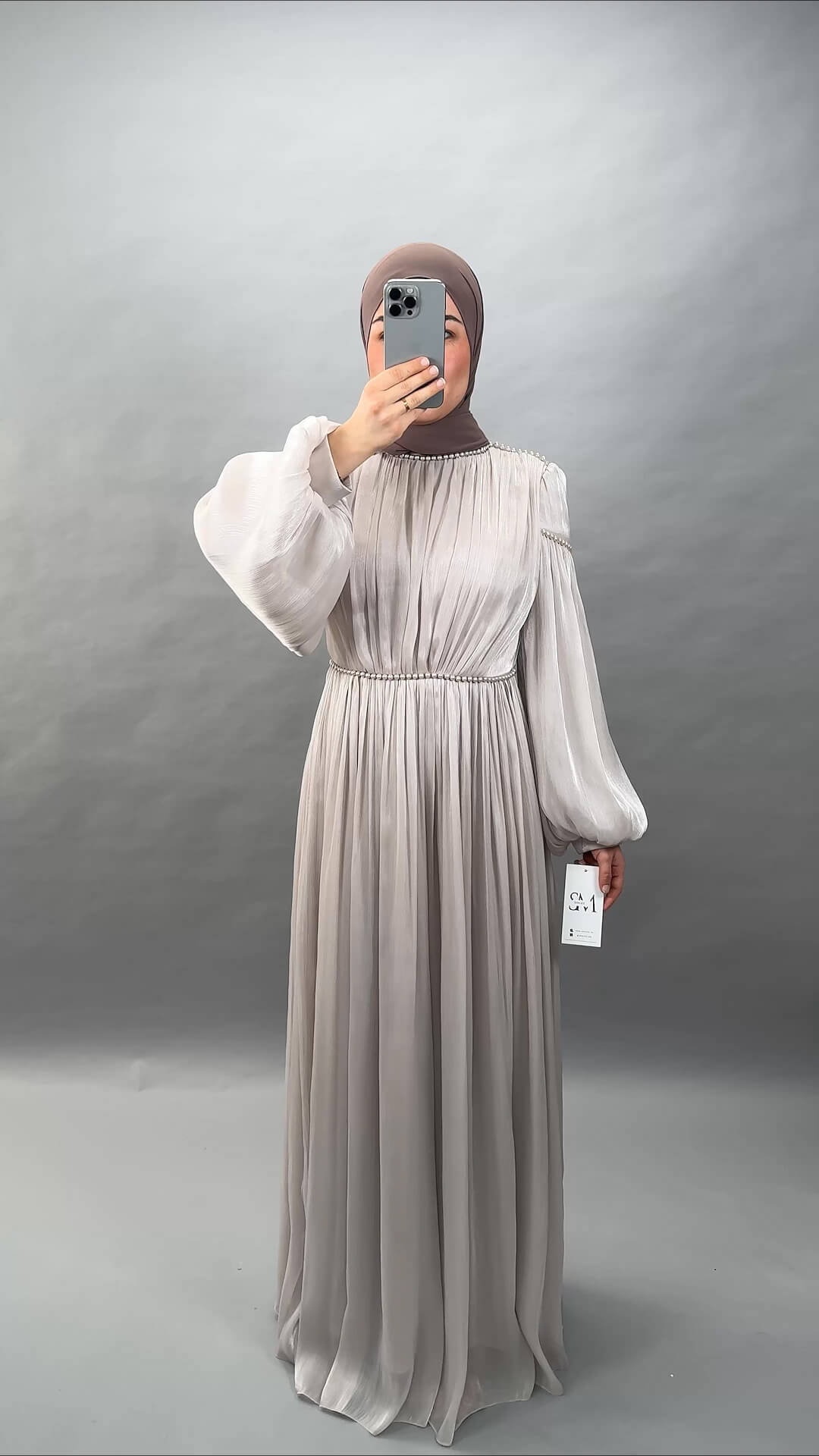 Faran Abendkleid Beige