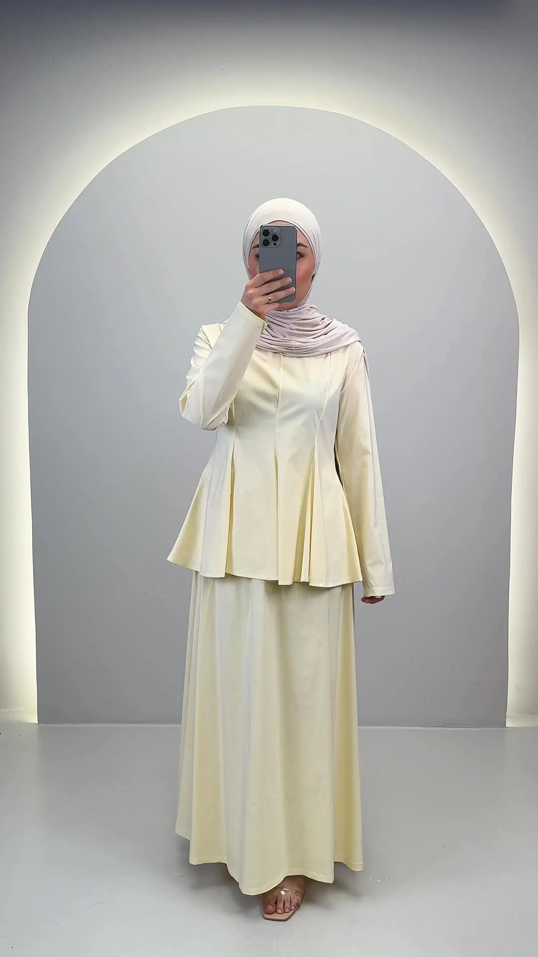 Sereen Peplum Üst