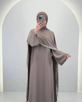 Gizi Evening dress Taupe