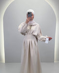 Loya Elbise Bej 01