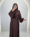 Misa Abaya Set mit Khimar Braun