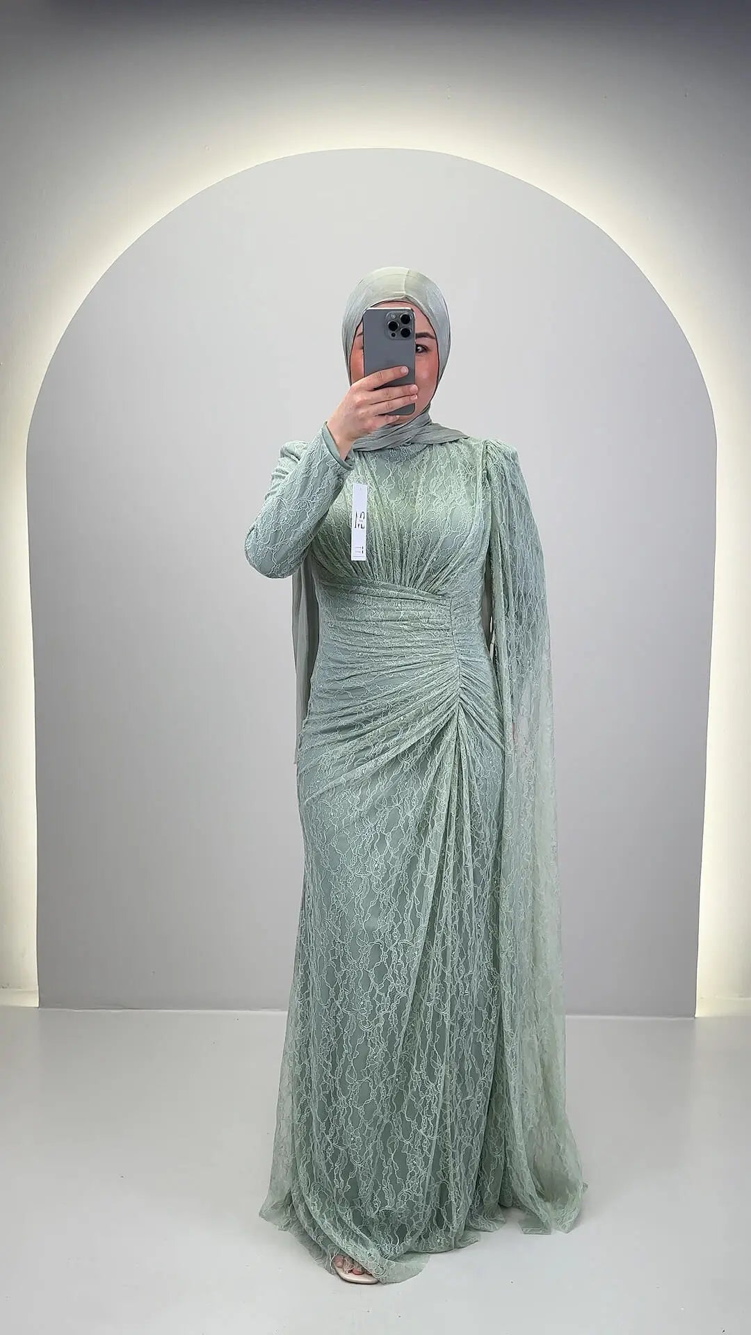 Asell Abendkleid Mint