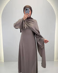 Zera Evening dress Taupe