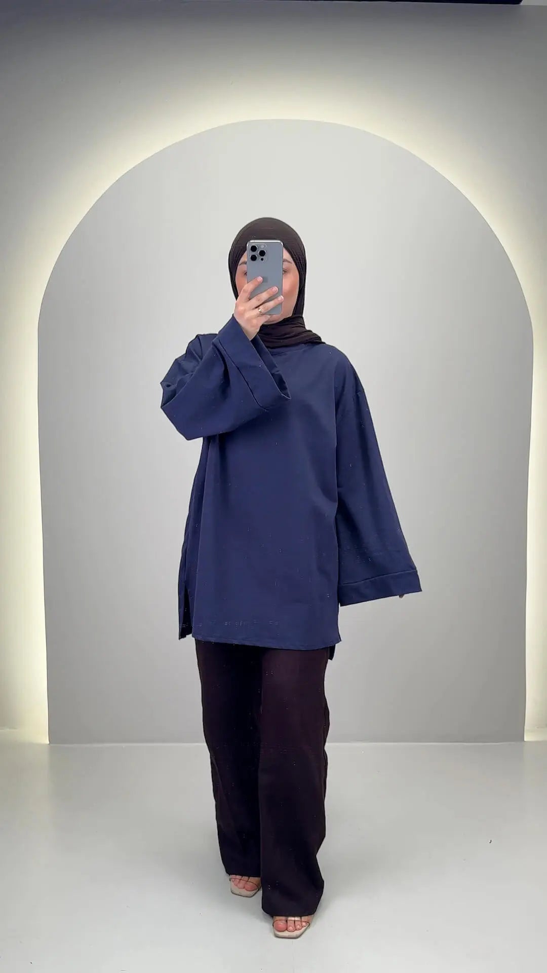 Miza Top Dark Blue