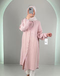 Yale Musselin Oberteil Rosa