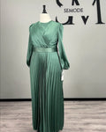 Robe de soirée Ponti kaki