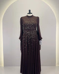 Rima Abendkleid Braun