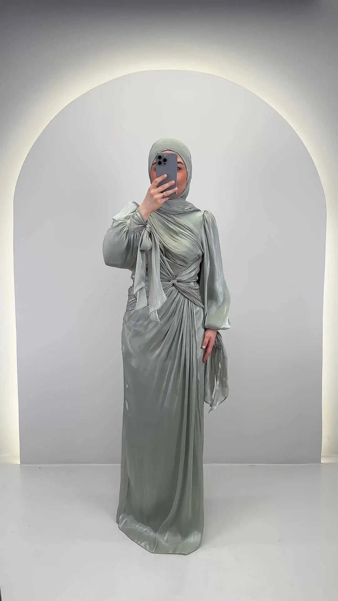 Yildiz Abendkleid Mint