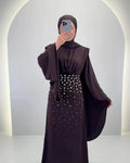 Zehra Abendkleid Braun