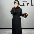 Mel Abaya Dress Black