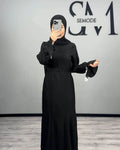 Mel Abaya Dress Black