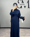 Mel Abaya Dress Dark Blue