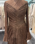 Selin Evening dress Brown