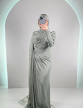 Arya Robe de Soirée Menthe