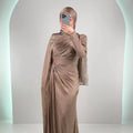 Arya Evening dress Taupe