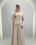 Seyla Abendkleid Beige