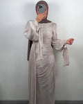 Dunja evening dress beige