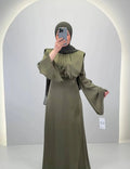 Robe de soirée Esla Verte