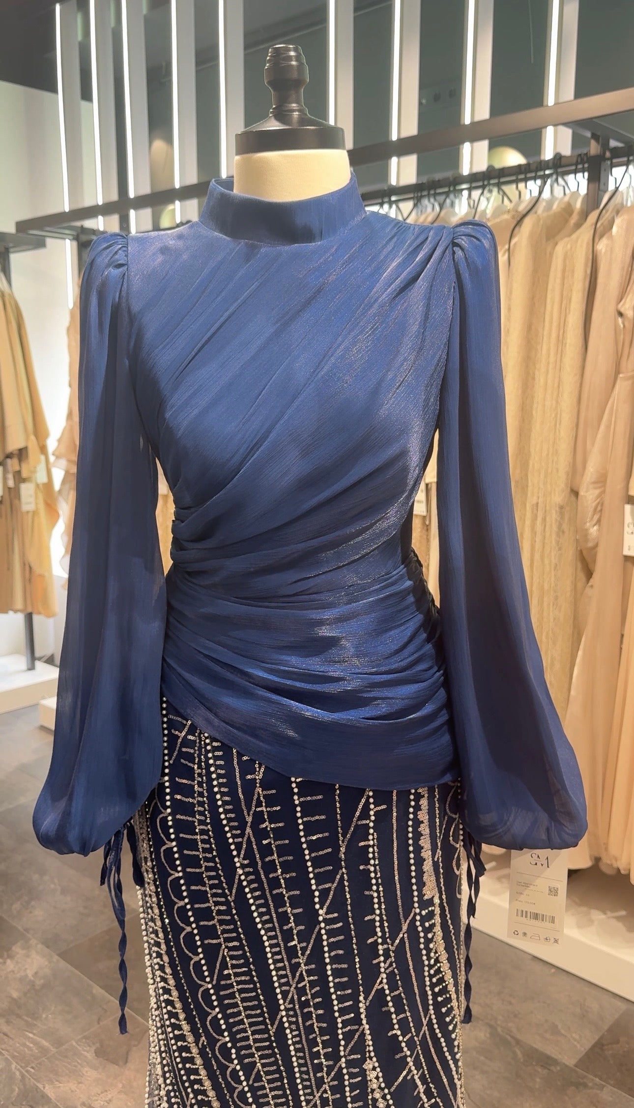 Dian Abendkleid Dunkelblau