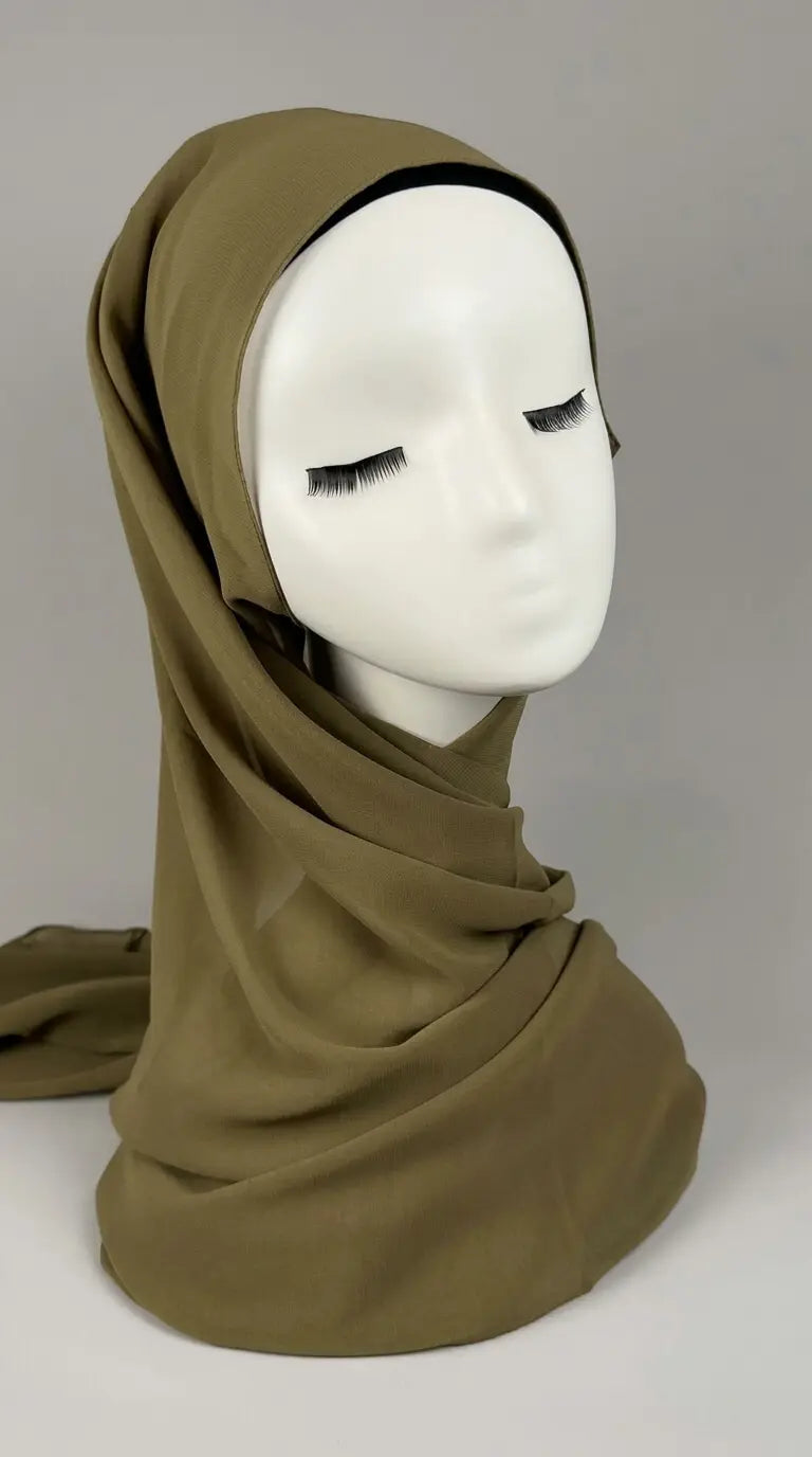 Sedef Chiffon Green 04