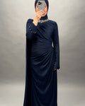 Himaya evening dress dark blue