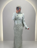 Robe de soirée Beys Menthe