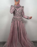 Robe De Soirée Exclusive Princesse Rose