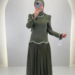 Yagmur Abendkleid Grün