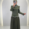 Yagmur Abendkleid Grün