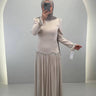 Yagmur Abendkleid Beige