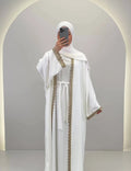 Lima Ensemble Abaya Blanc