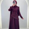 Adela Abendkleid Braun