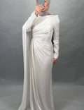 Arya Robe de Soirée Beige