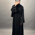 Hilal Exklusive Abaya Schwarz