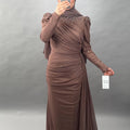 Bera Abendkleid Braun