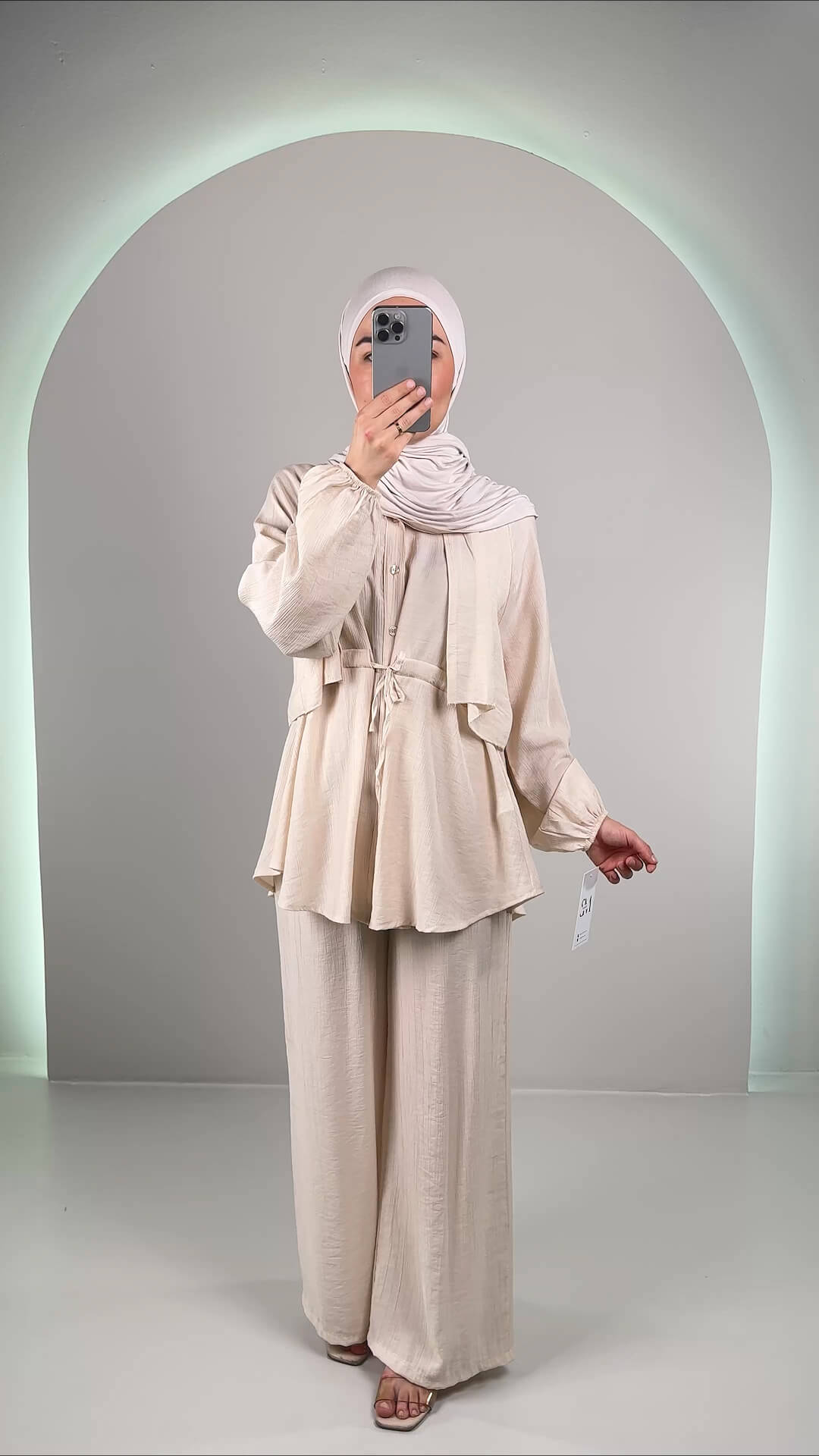 Rian Zweiteiler Beige