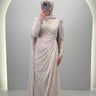 Mireya Abendkleid Beige