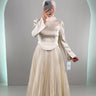 Robe de soirée Avra Beige
