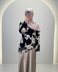Schwarz/Beige