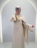 Zera Robe de Soirée Beige