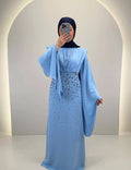 Robe de soirée Zehra Bleue